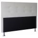 Cabeceira Queen 1,60m Berlim Corano Branco - Pallazio