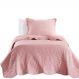 Kit Cobre Leito Colcha Bouti Solteiro Infantil 2 Peças - Rosa