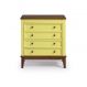Cômoda 4 Gavetas - AMARELO LEMON