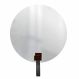 Espelho Funcional Hook Corten Alça Preta 50 Cm Redondo