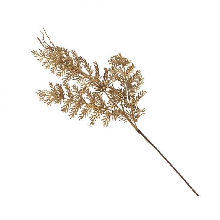 Enfeite Natalino Espressione Galho Bronze 70 cm