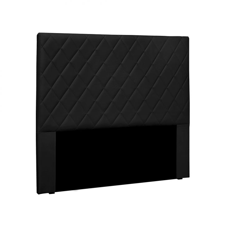 Cabeceira Queen Esmeralda Veludo Preta