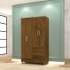 Guarda Roupa 4 Portas Spectra Imbuia