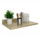 Tampo 100% MDF 30mm para Balcão de Cozinha 80cm Multimóveis CR20437 Carvalho Tropical