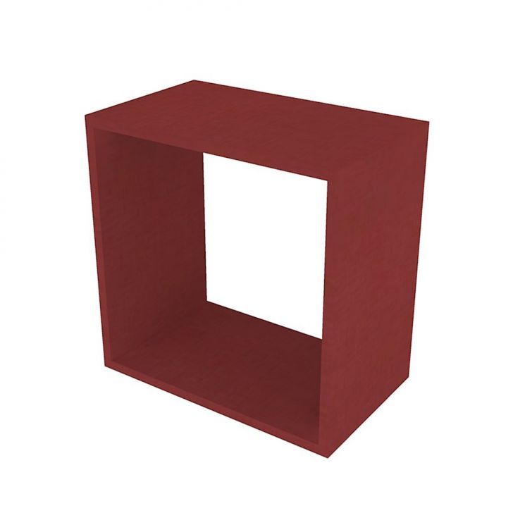 Nicho Quadrado Cubo I Vermelho