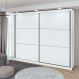 Guarda-Roupa Casal Toronto 2 Portas 6 Gavetas Branco