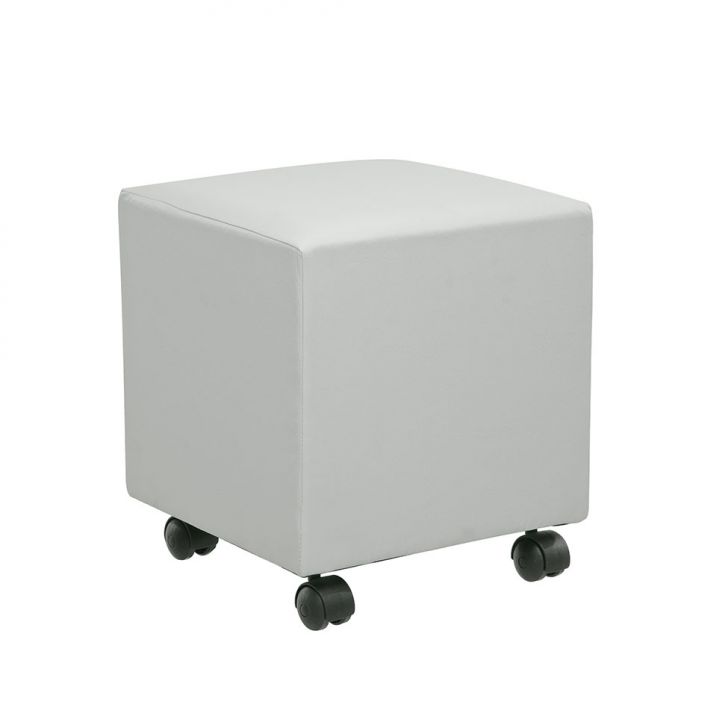 Puff Studio II Quadrado Branco