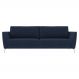 Sofá Decorativo Sala de Estar 190cm Olívia Suede Azul G52 - Gran Belo