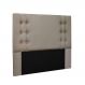 Cabeceira Gênova Para Cama Box Casal 140 cm Linho Areia - D'Rossi