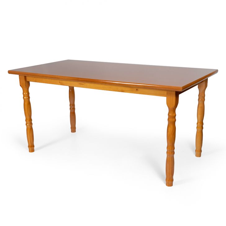Mesa de Jantar Retangular Dalas Mel 160 cm