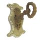 Gancho de Parede Madeira e Ferro Decorativo Vintage - Carisma