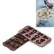 Forma de Silicone para Chocolates Silikomart Good Morning