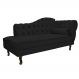 Recamier Diana 140cm Lado Esquerdo Corano Preto - Amarena Móveis