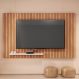Painel Para TV's Até 70 Polegadas Sun Marrom Caemmun