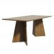 Mesa de Jantar Retangular com Tampo de Madeira Rustic/Crema 5388 Madesa
