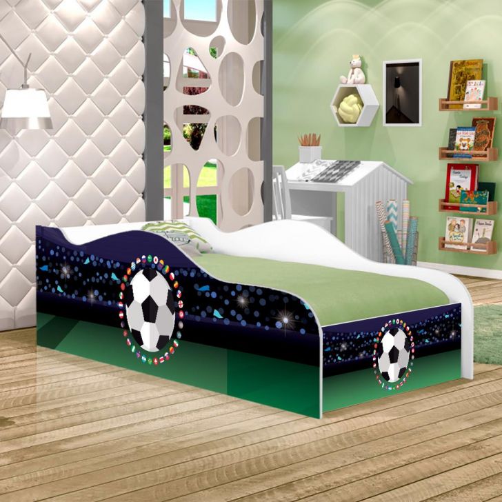 Mini Cama Fun Futebol Bandeiras