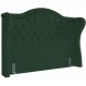 Cabeceira Cama Box Queen 160 cm P05 Lisboa Bouclê Verde - Lyam Decor