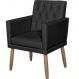 Poltrona para Clínica Resistente Recepção Corino Sala de Estar MOBLAN decor