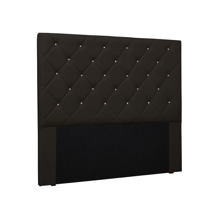 Cabeceira King Tãnia Poliuretano Marrom