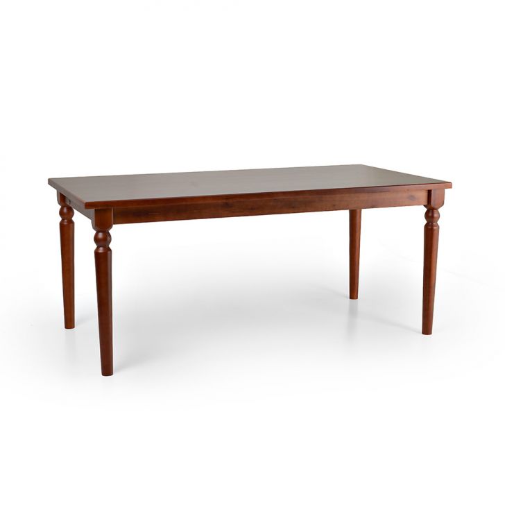 Mesa de Jantar Retangular Sabrina Nozes 182 cm