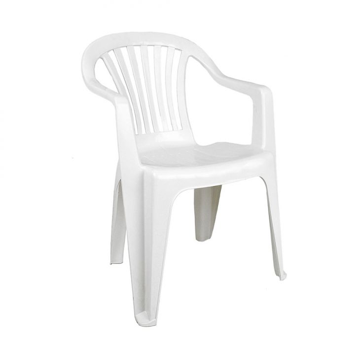 Cadeira De Plástico Vila Boa Vista Branca Antares