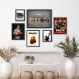 Kit 6 Quadros Decorativos Rocky Balboa - com vidro