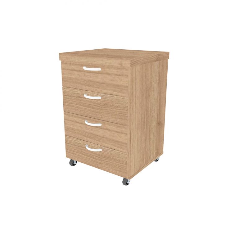 Gaveteiro Natus 4 GV Carvalho Mel