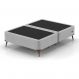 Base para Cama Box Casal com Entrada USB Night (45x138x188 cm) Suede Cinza
