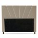Cabeceira Cama Box Casal Dallas 140cm Suede Bege - Desk Design