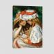 Quadro Renoir Duas Meninas Lendo Tela No Chassi 45X30Cm