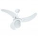 Ventilador Búzios Branco 110V 3 Pás Brancas