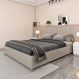 Base para Cama Box Queen Mônaco Off White