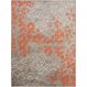 Image of Tapete New Look Magia Retangular Veludo (300x400) Cinza e Laranja TS172AC77KHIMOB