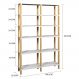 Estante 100x26x160 Branca