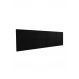 Cabeceira Estofada Queen 8 Blocos Não é Segredo Suede Liso Preto 160x60