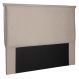 Cabeceira Queen 1,60m Veneza Suede Bege - Pallazio