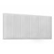 Painel para Cama Box King Ravenna Poliuretano Branco
