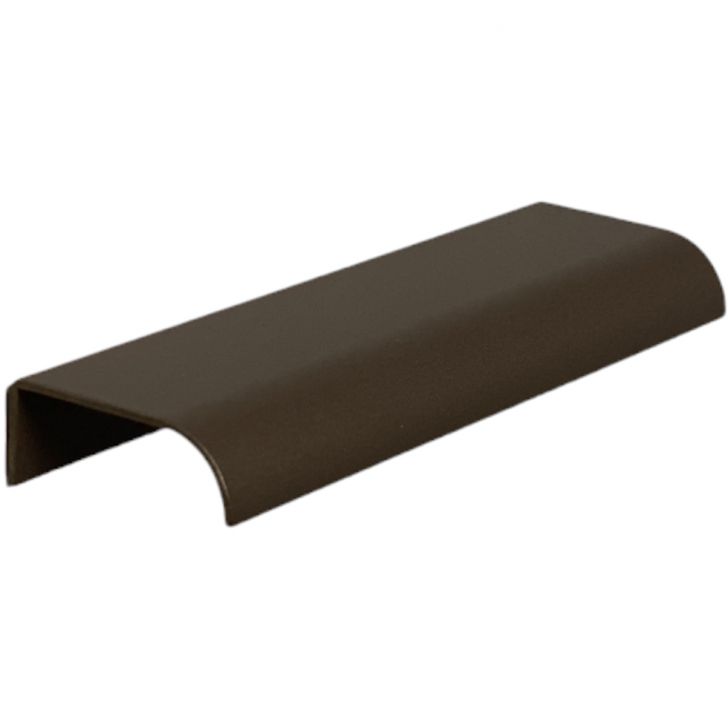 Puxador para Móveis Wave Reto Alumínio Ouro Envelhecido 125mm Aluminium Decor