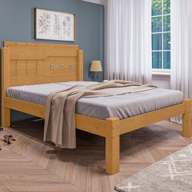 Cama de Casal Itajopbi Naturalle