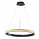 Pendente Led Anilla Sand Black 1 Anél