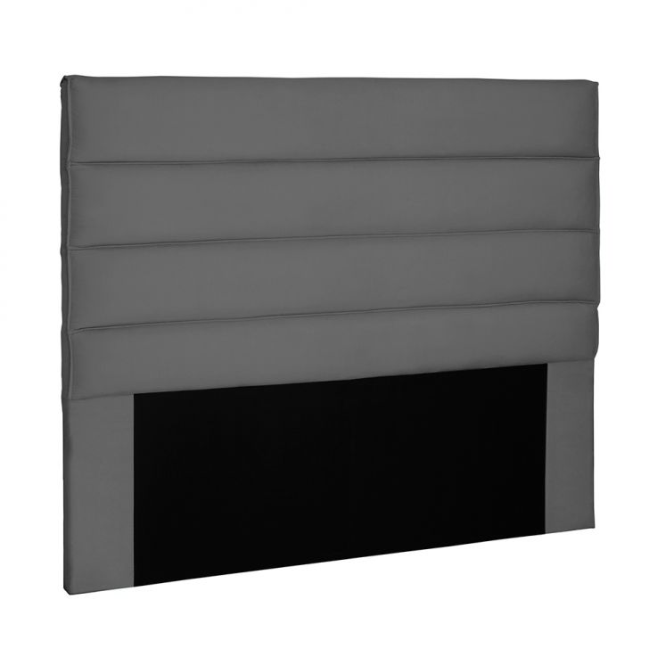 Cabeceira King La Italiana Suede Cinza
