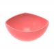 Pote de Sobremesa Doces Avulso 265ml Plástico Trio Crippa Rosa Goiaba Tigela Unitária