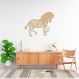 Quadro Escultura Corpo Zebra One Line 100x82 Areia
