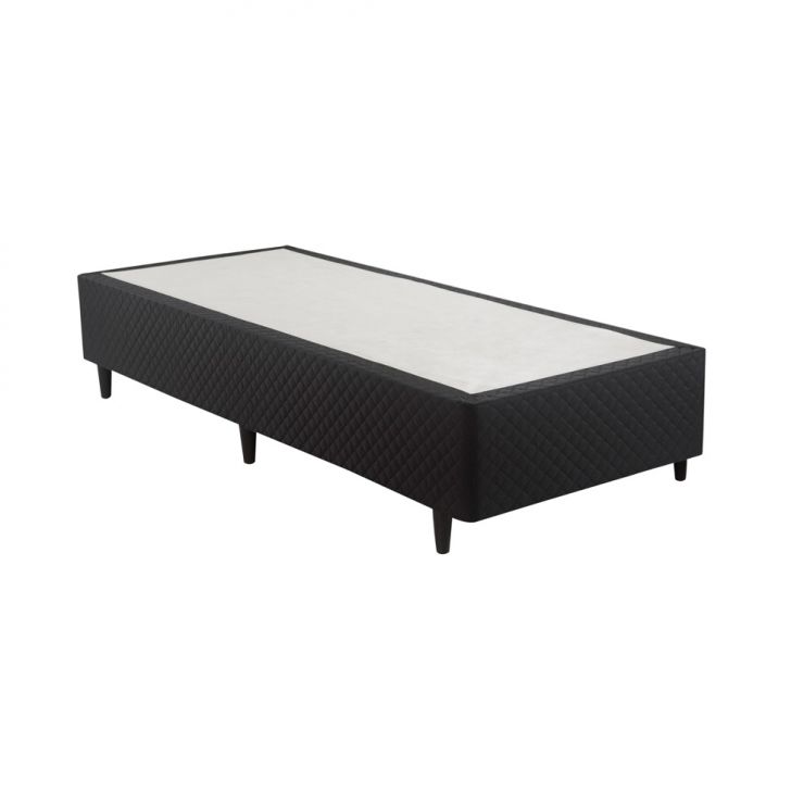 Base Para Cama Box Solteiro Idea (28x88x188) Preta