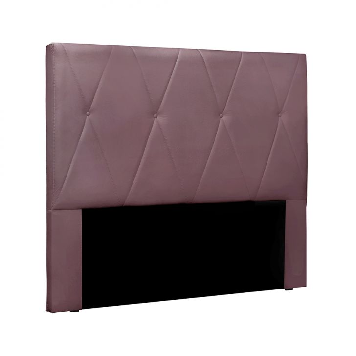 Cabeceira Solteiro Aquilla Veludo Uva