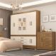 Guarda Roupa Casal 10 Portas com Espelhos Emilia Amendola Off-White