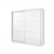 Guarda Roupa 2 Portas de Correr 6 Gavetas Cancun D'Doro Branco