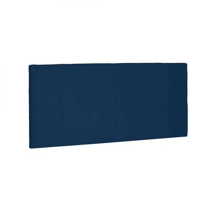 Painel para Cama Box Casal Ravenna Suede Azul