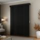 Persiana Vertical Em Tecido Blackout Com Bando Crisdan Largura 1,90 X 1,90 Altura Preto