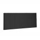 Cabeceira Painel Verona Para Cama Box Solteiro 90 cm Suede Preto - D'Rossi